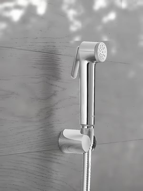 Chromová bidetová sprška Grohe Tempesta-F Trigger Spray s nástěnným držákem a sprchovou hadicí