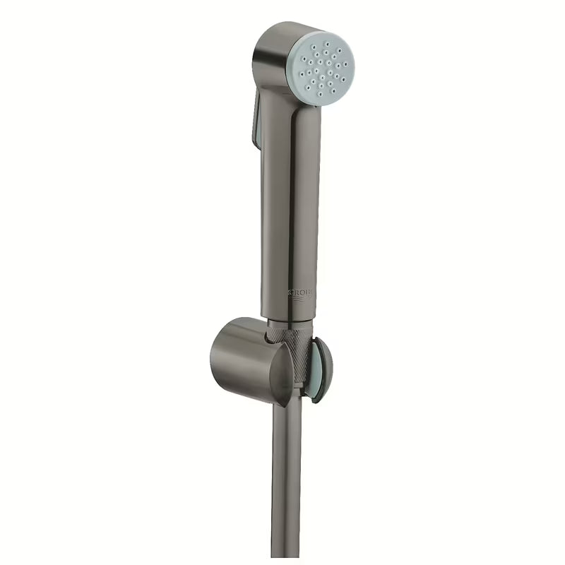 Bidetová sprška Grohe Tempesta-F Trigger Spray s vypínačem v barvě brushed hard graphite.
