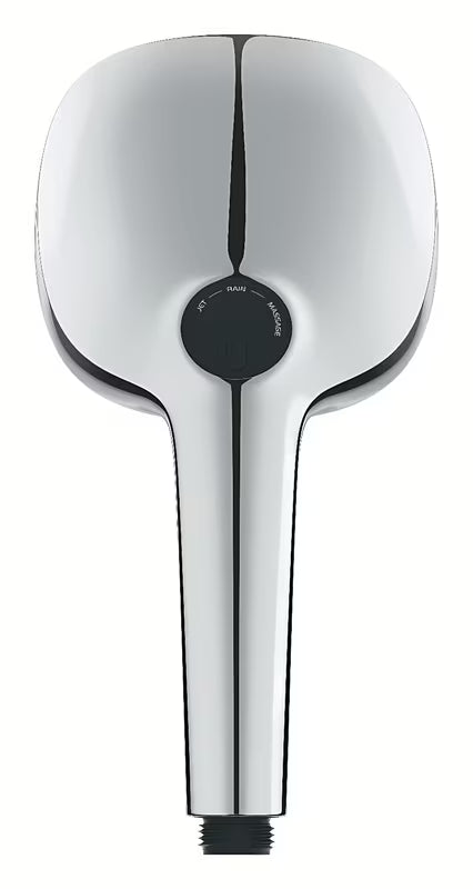 Tuš ročka Grohe Vitalio Comfort v krom izvedbi s tremi vrstami curka Rain, Jet in Massage