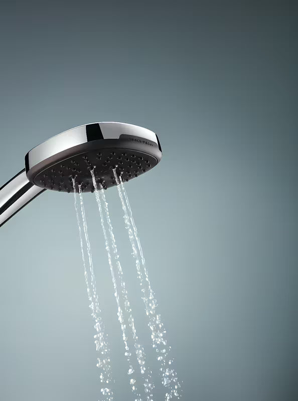 Chromový sprchový set Grohe Vitalio Comfort s ruční sprchou, sprchovou tyčí a hadicí