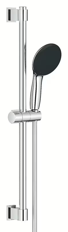 Chromo spalvos dušo komplektas Grohe Vitalio Start su rankiniu dušu, dušo stovu ir žarna
