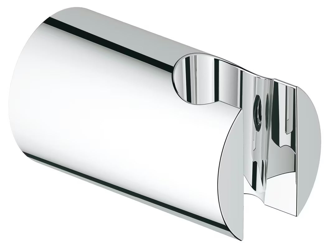 Pevný nástěnný držák sprchy Grohe Vitalio Universal v chromu s povrchem Grohe StarLight.