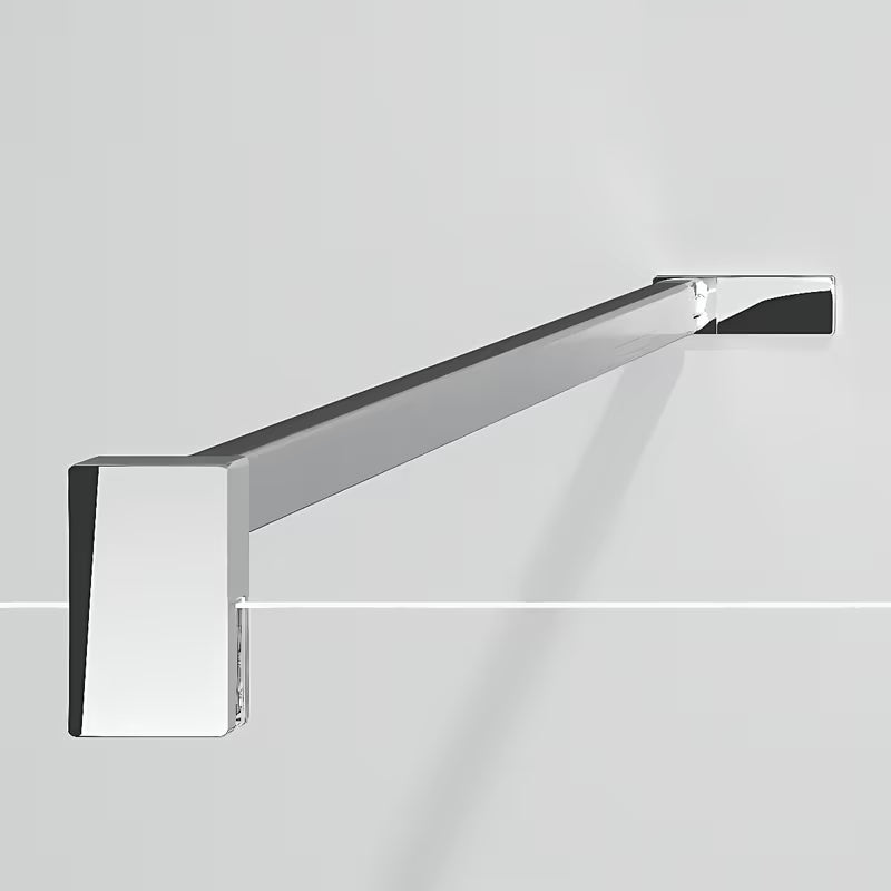 Sprchová zástěna Walk-In Hüppe Design pure 90 cm v chromu lesklém s čirým sklem