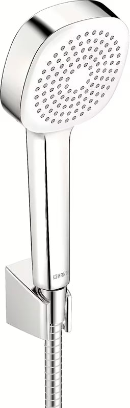 Vanový set Hansa Basicjet v chromu s ruční sprchou, hadicí 1500 mm a držákem sprchy