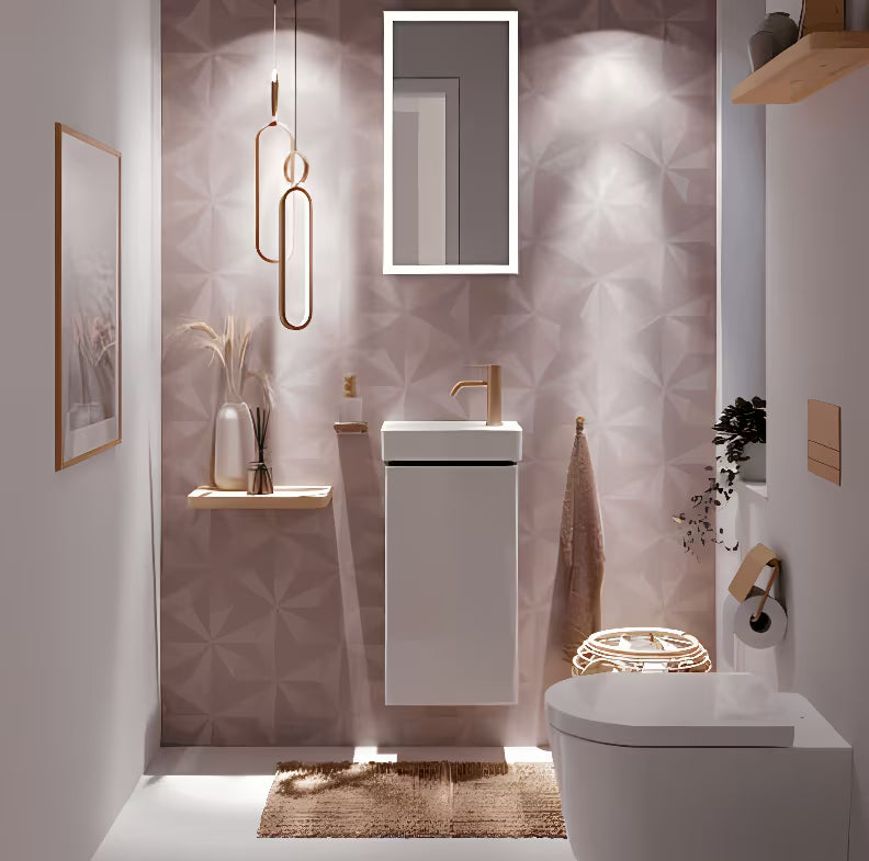 Hansgrohe AddStoris držák toaletního papíru s krytem v povrchové úpravě kartáčovaný bronz.
