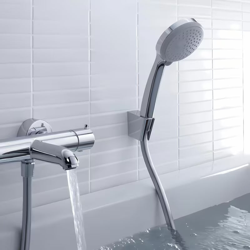 Hansgrohe Croma 100 vanový sprchový set v chromu s ruční sprchou 100 mm, držákem a hadicí