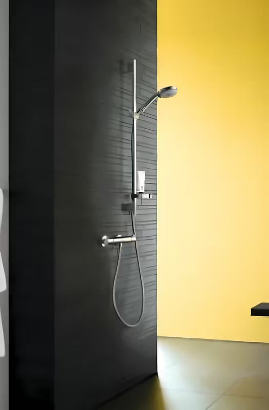 Hansgrohe Croma 100 sprchový set v provedení chrome s ruční sprchou, tyčí, hadicí, jezdcem a mýdlenkou