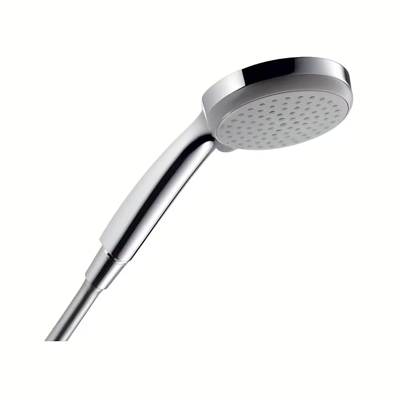 Ruční sprcha Hansgrohe Croma 100 v chromu s průměrem 100 mm a čtyřmi druhy proudu