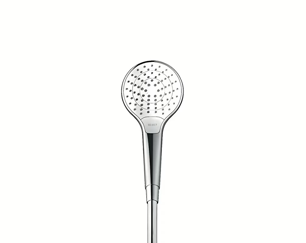 Sprchový set Hansgrohe Croma Select S v bílé a chromu s ruční sprchou 3jet, tyčí Unica a hadicí 1,60 m.