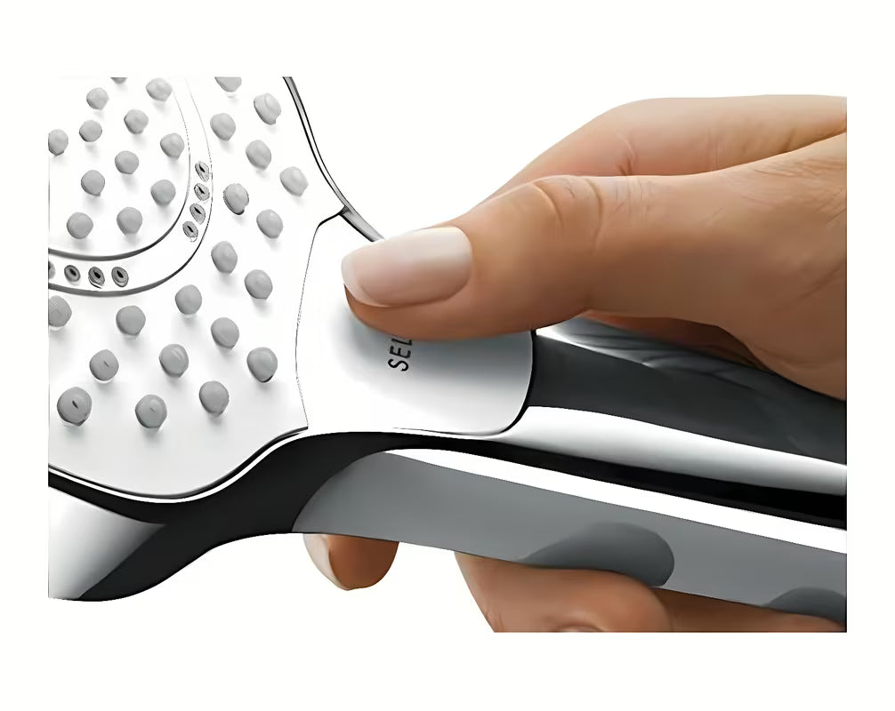 Sprchový set Hansgrohe Croma Select S v bílé a chromu s ruční sprchou 3jet, tyčí Unica a hadicí 1,60 m.