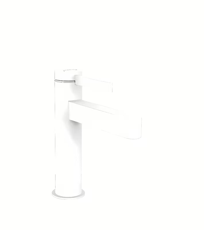 Hansgrohe Finoris páková umyvadlová baterie v matné bílé s odtokem push-open