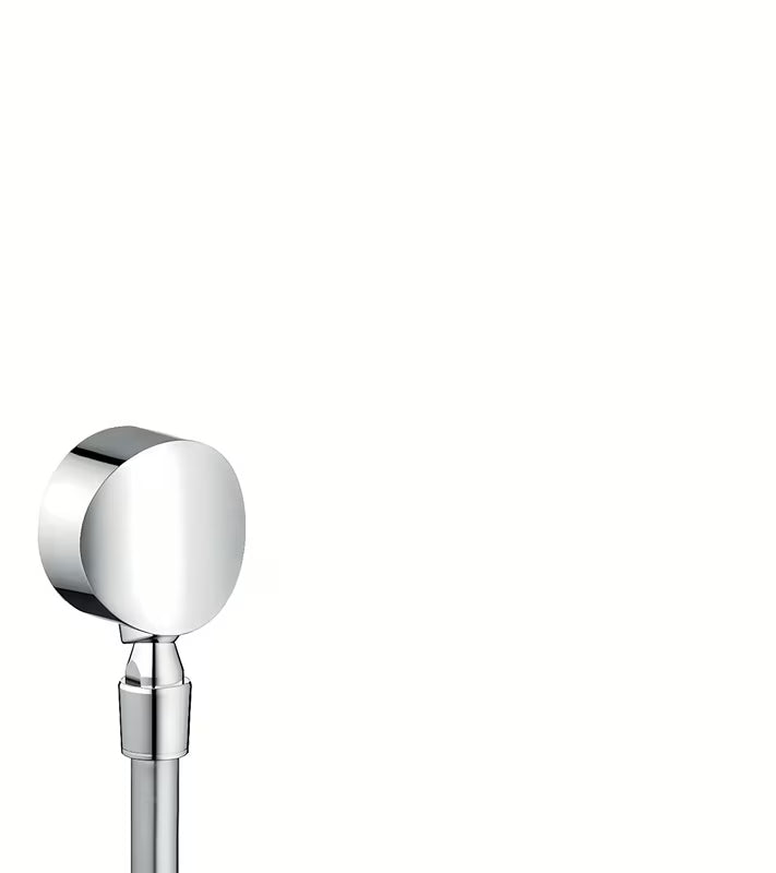 Hansgrohe FixFit podomítkový vývod v chromu se zpětným ventilem a připojením sprchové hadice s kulovým kloubem