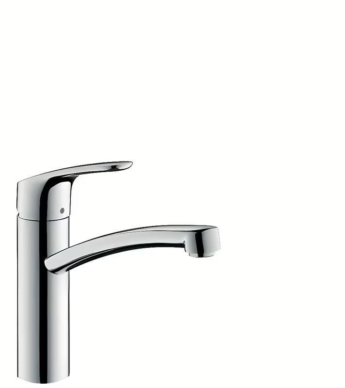 Hansgrohe Focus chromová páková stojánková dřezová baterie s otočným ramínkem