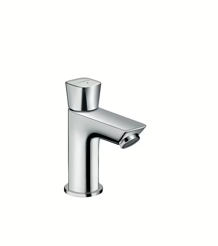 Chromový umyvadlový ventil Hansgrohe Logis 70 pro studenou vodu bez odtokové soupravy