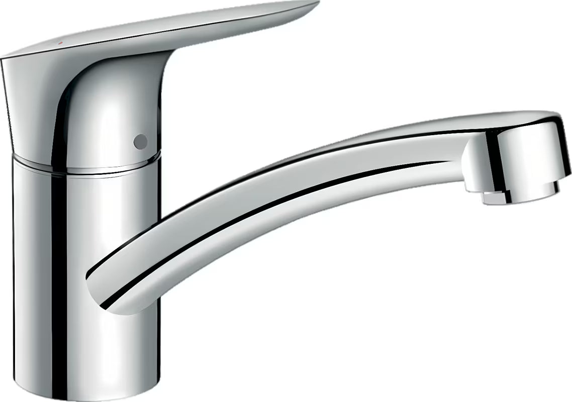 Hansgrohe Logis M31 páková stojánková dřezová baterie v chromu s otočným ramínkem