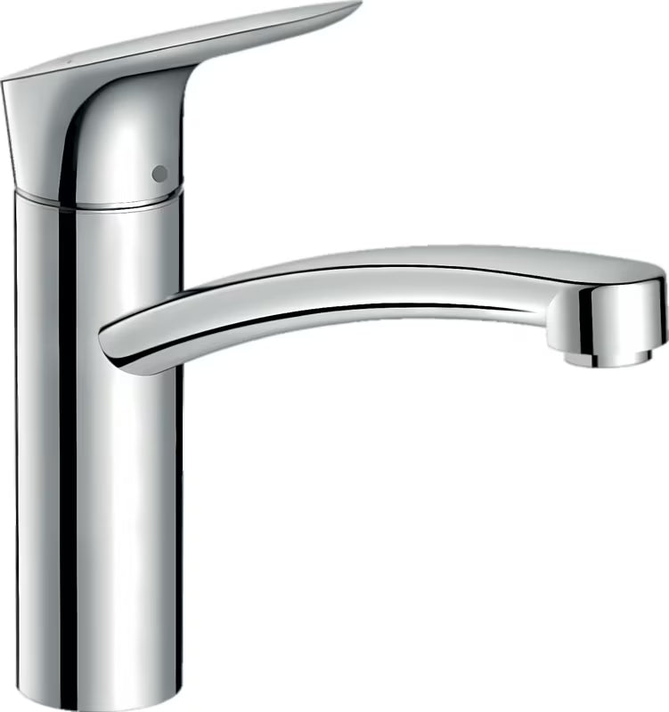 Hansgrohe Logis M31 páková stojánková dřezová baterie v chromu s otočným ramínkem