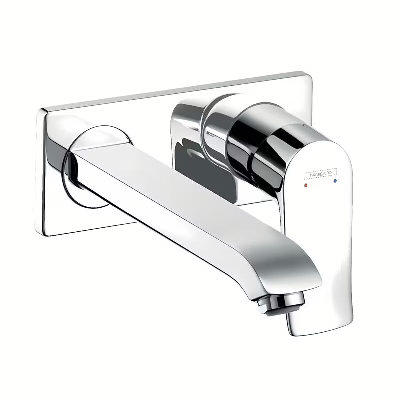 Hansgrohe Metris podomítková umyvadlová baterie na stěnu v chromovém provedení