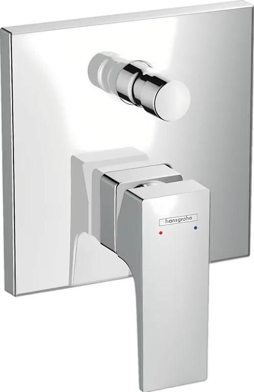 Hansgrohe Metropol podomítková vanová a sprchová baterie v chromovém provedení s pákovým ovládáním
