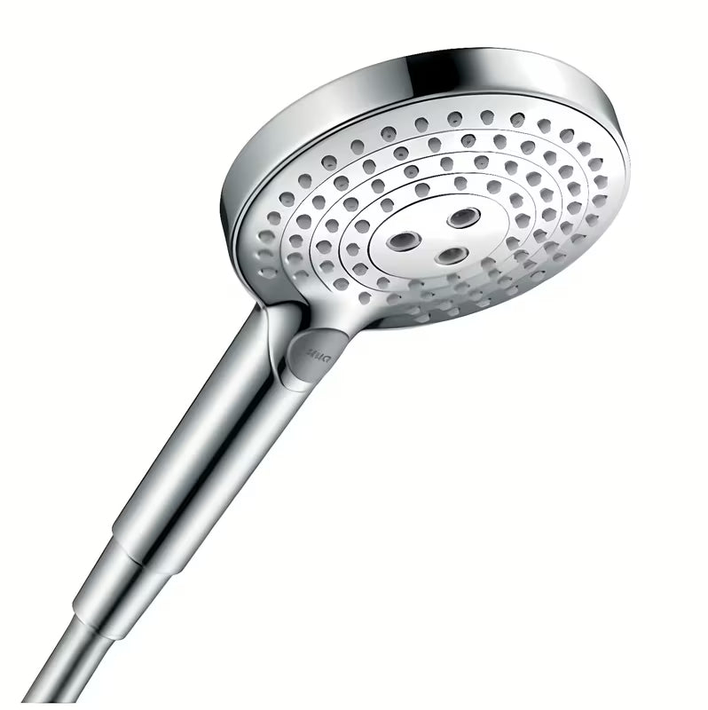 Chromová ruční sprcha Hansgrohe Raindance Select S 120 EcoSmart s tlačítkem Select a třemi proudy
