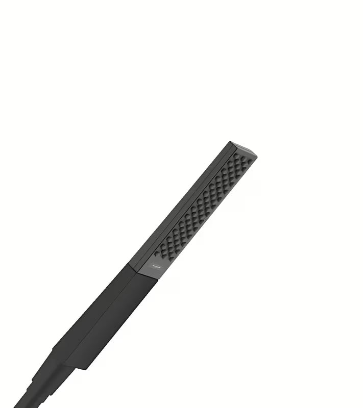 Ruční sprcha hansgrohe Rainfinity 100 1jet EcoSmart v matné černé s proudem PowderRain