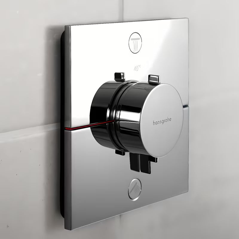 Hansgrohe ShowerSelect Comfort E podomítková termostatická sprchová baterie v chromovém provedení
