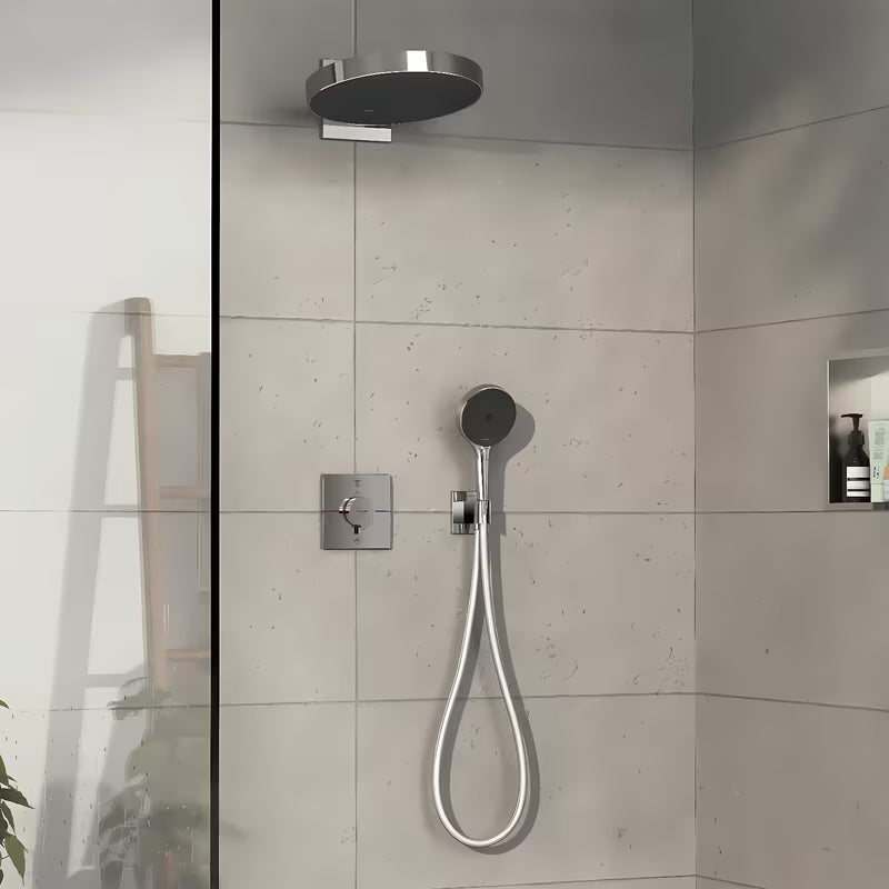 Hansgrohe ShowerSelect Comfort E podomítková termostatická sprchová baterie v chromovém provedení