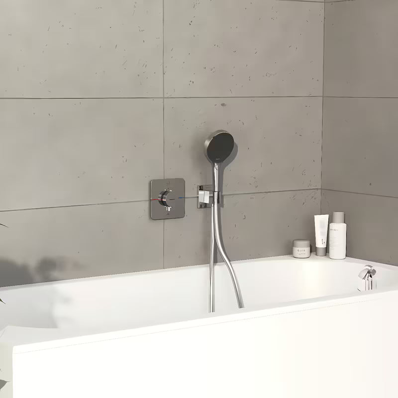 Hansgrohe showerselect Comfort S potinkinė termostatinė dušo maišytuvas chromo spalvos