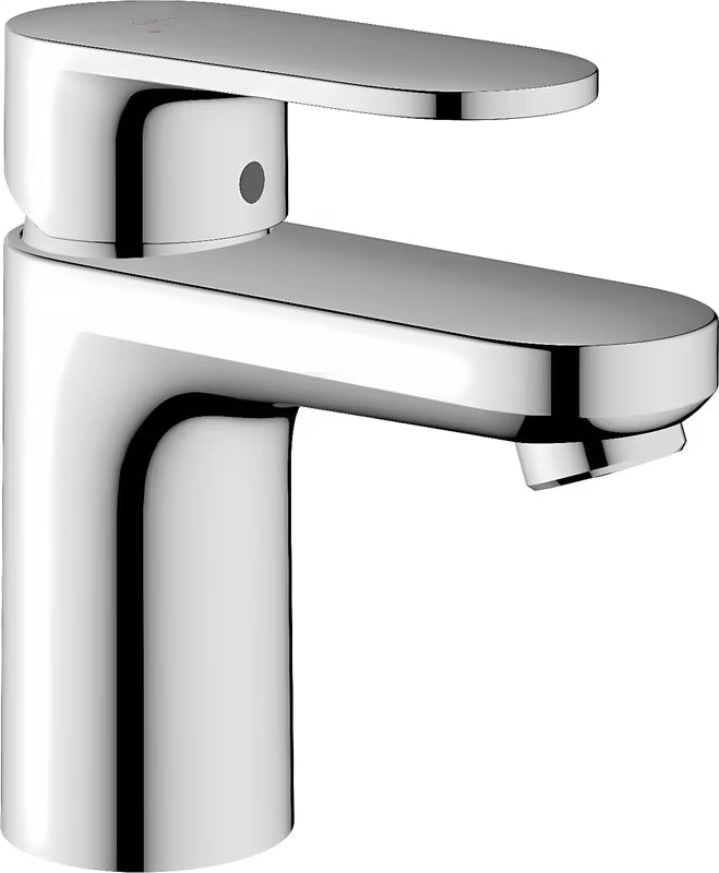 Chromová umyvadlová páková baterie hansgrohe Vernis Blend 70 s ComfortZone 70 a technologiemi EcoSmart a AirPower.
