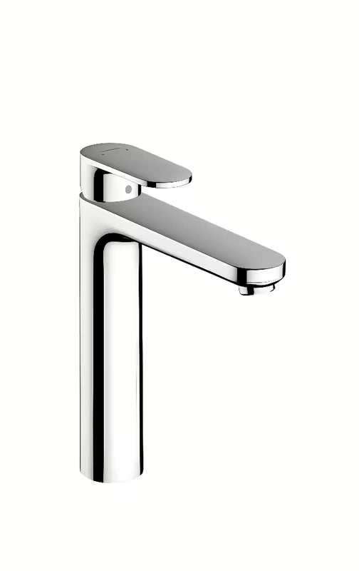 Hansgrohe Vernis Blend wysoka bateria umywalkowa jednouchwytowa w chromie z odpływem i cięgłem