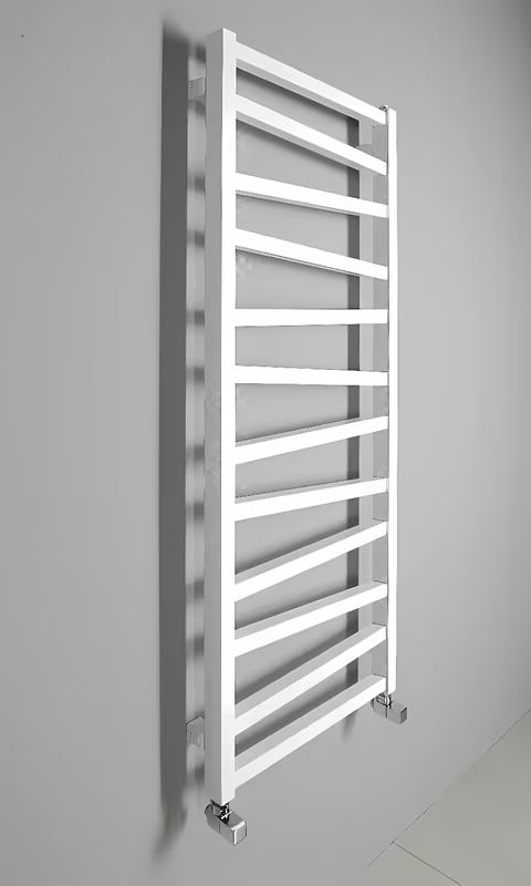 Bílý kombinovaný radiátor House Level Zet 50x157,2 cm s krajovým připojením