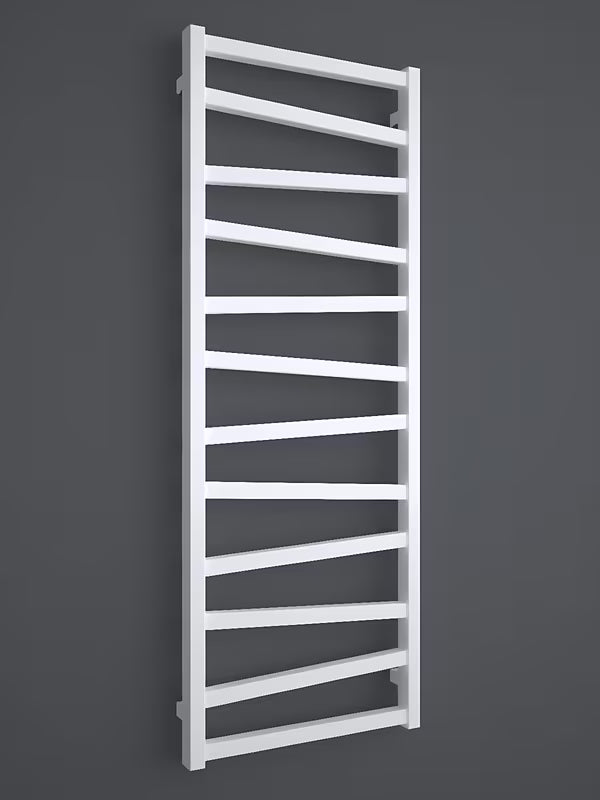Bílý kombinovaný radiátor House Level Zet 50x157,2 cm s krajovým připojením