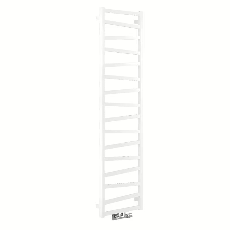 Bílý kombinovaný radiátor House Level Zet 50x181 cm se středovým připojením