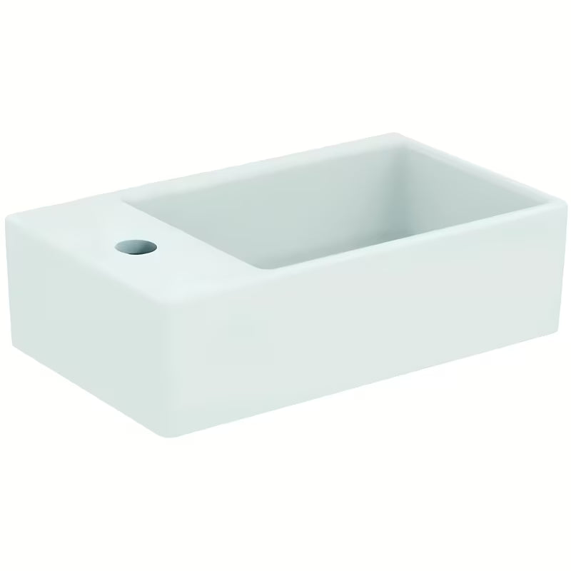 Ideal Standard Strada keramické umývátko 45 x 27 cm v bílé barvě s otvorem pro baterii vlevo
