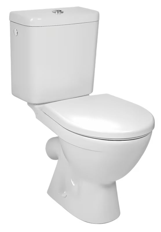 WC kombi Jika Lyra Plus v bílé barvě s hlubokým splachováním a nádržkou DualFlush