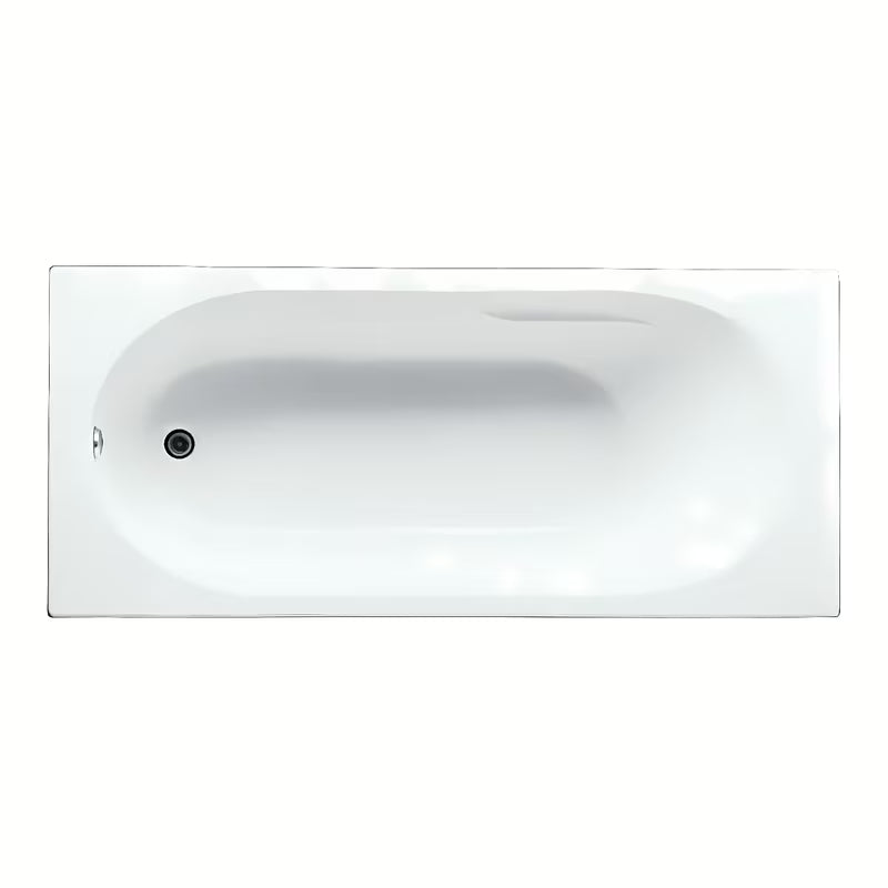 Obdélníková akrylátová vana Jika Lyra Plus 170 x 70 cm pro levou i pravou orientaci