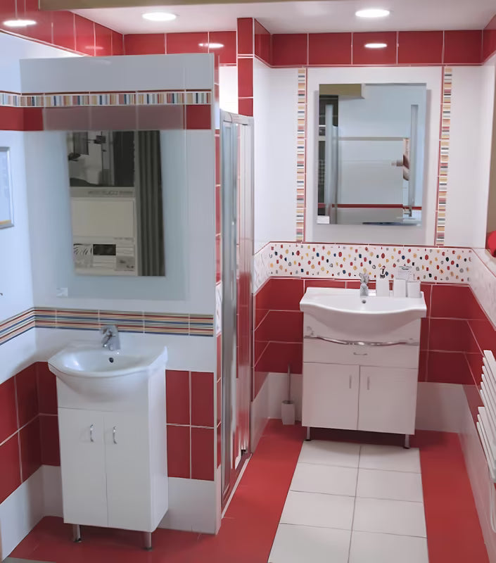 Keramia Pro koupelnová skříňka s keramickým umyvadlem 70x56x85 cm v bílém lesku s nožičkami