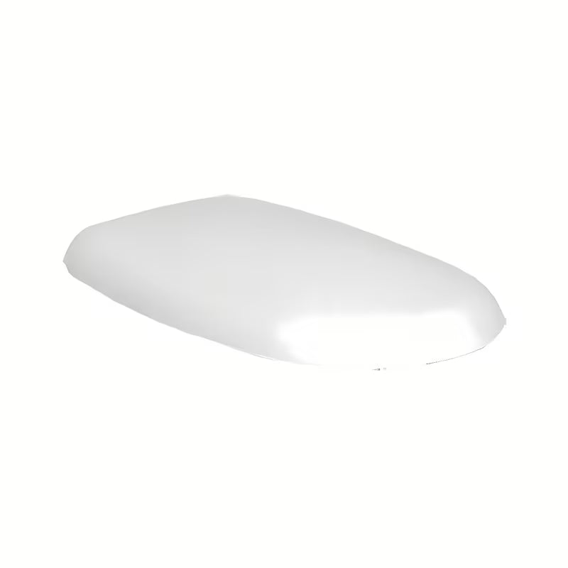 Bílé WC sedátko Kolo Ego z duroplastu s technologií SoftClose a kovovými chromovanými panty