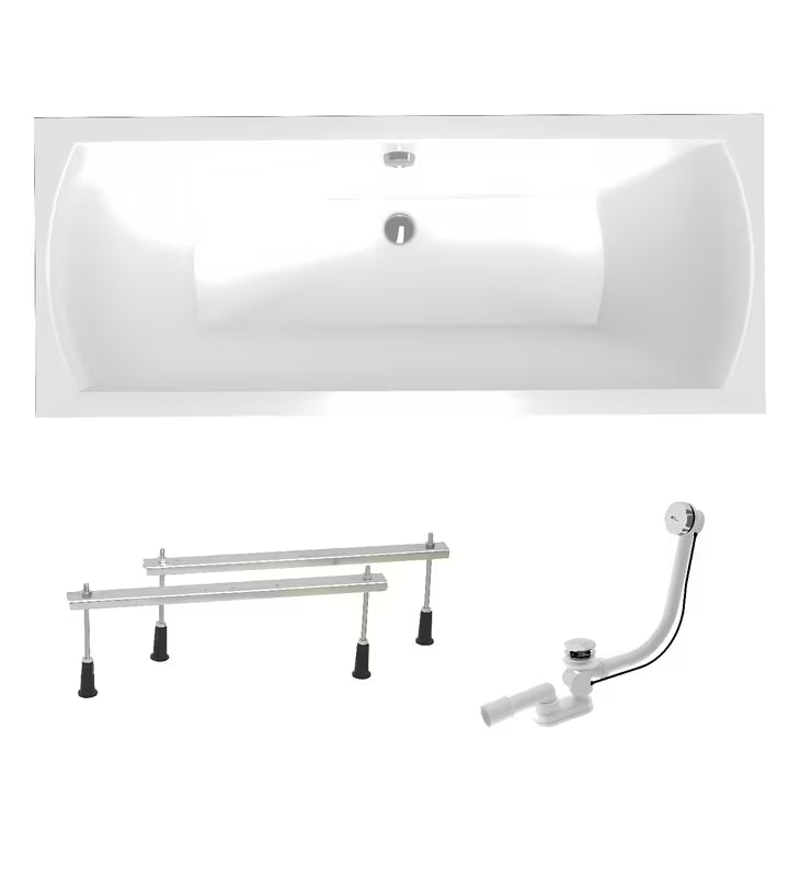 Laguna Cube Way Plus obdélníková akrylátová vana 160 x 70 cm pro levou i pravou orientaci