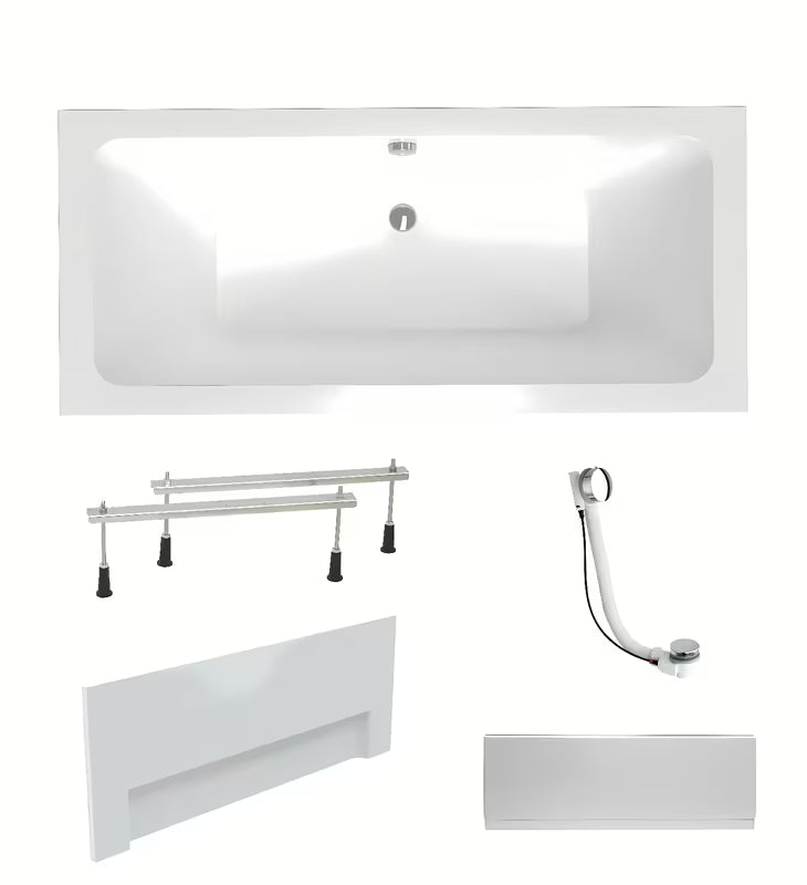 Laguna Nora Plus obdélníková akrylátová vana 160 x 75 cm pro levou i pravou orientaci
