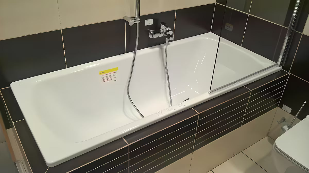 Obdélníková vana Laufen Bolsena 170x75 cm ze smaltované oceli s protihlukovou izolací