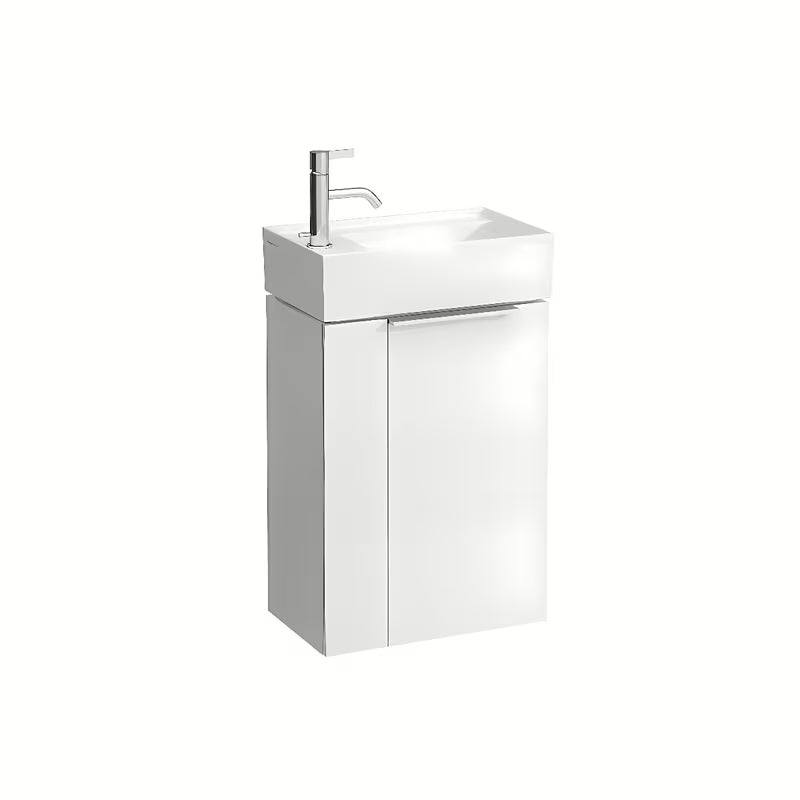 Bílé keramické umývátko Laufen Kartell 46x28 cm s povrchem se snadnou údržbou