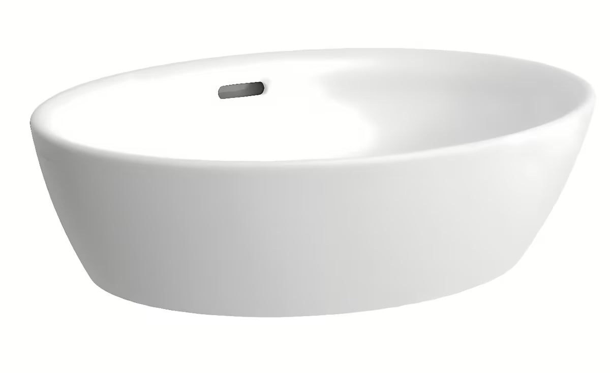 Laufen Pro umyvadlo na desku 52 x 39 cm v bílé keramice bez otvoru pro baterii