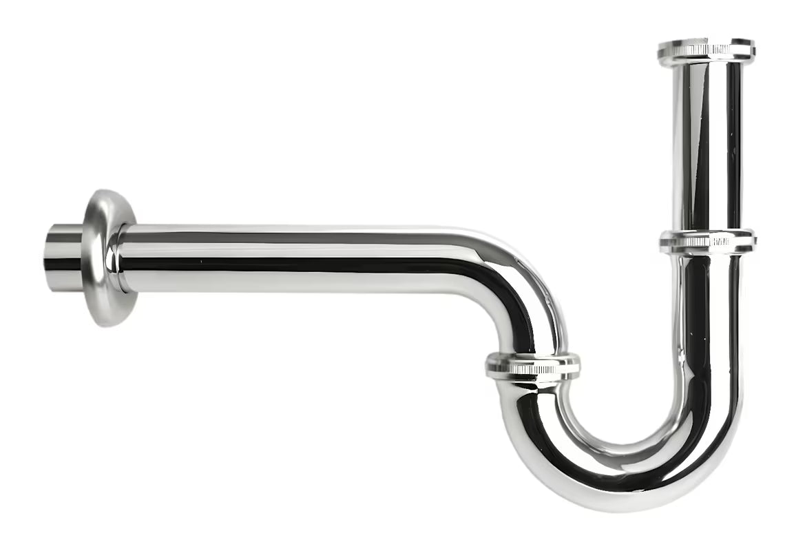 Designový umyvadlový sifon SIKO Multi v provedení chrome pro průměr 32 mm