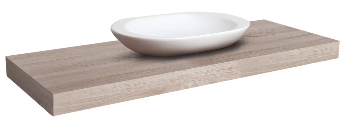 Deska pod umyvadlo Naturel Dolce v dekoru dub bardolino pro umyvadlové mísy
