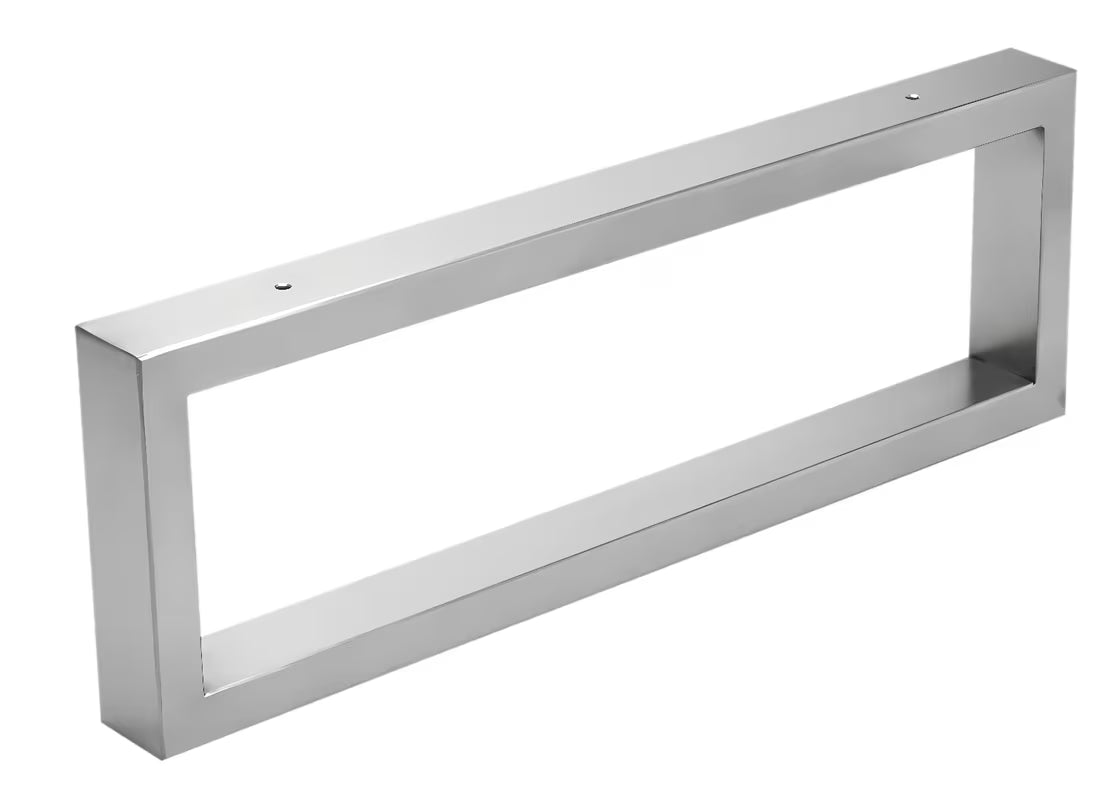Nerezová konzole Naturel Dolce v provedení Supersteel pro zavěšení umyvadlové desky na zeď.
