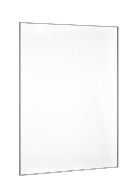 Obdélníkové nástěnné zrcadlo Naturel 55x85 cm v hliníkovém rámu
