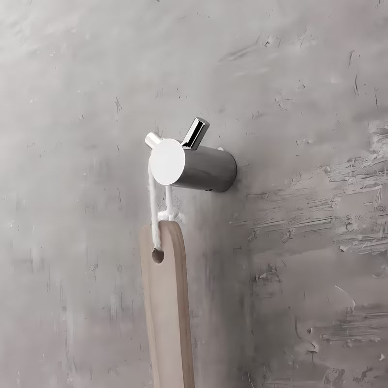 Chromový dvojháček Nimco Bormo s jednoduchým designem do koupelny