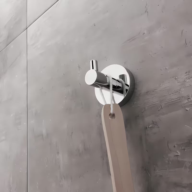 Chromový koupelnový háček Nimco Unix s čistým moderním designem