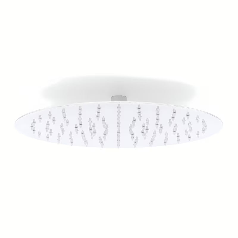 Kulatá mosazná hlavová sprcha Optima Chrome s průměrem 30 cm v chromovém provedení.