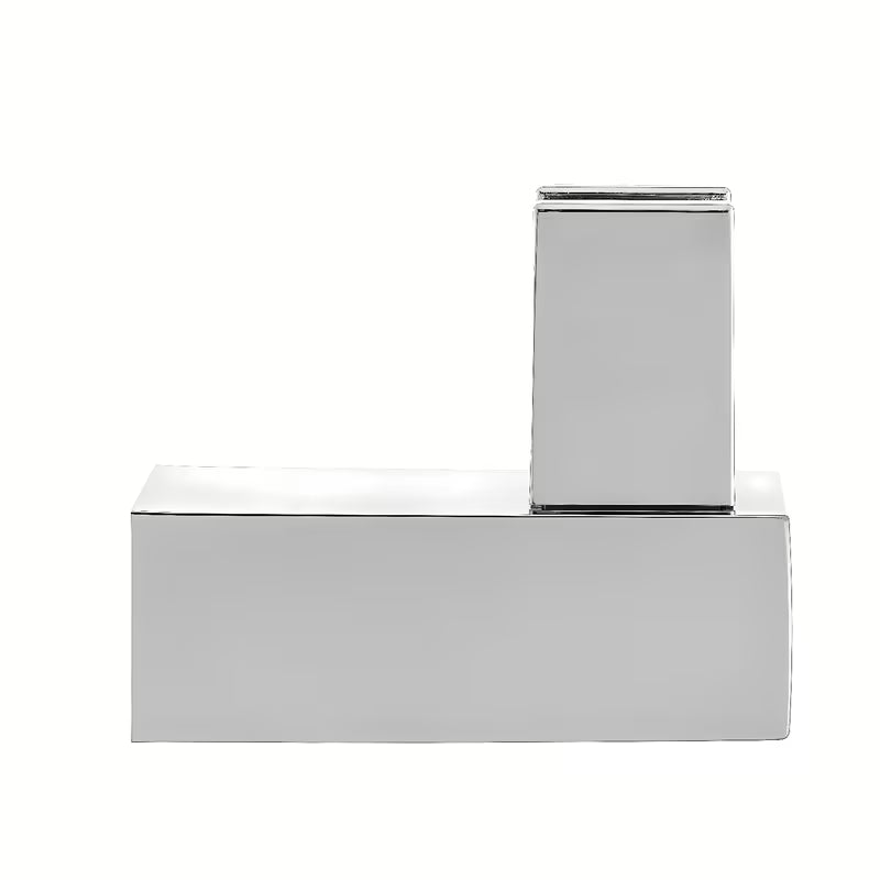 Chromový nástěnný držák sprchy Optima v hranatém designu s otočným kloubem
